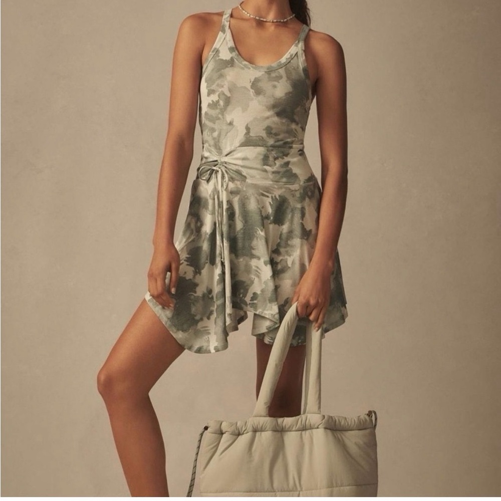 Anthropologie Daily Practice Printed Half Pipe Mini Dress NWOT M